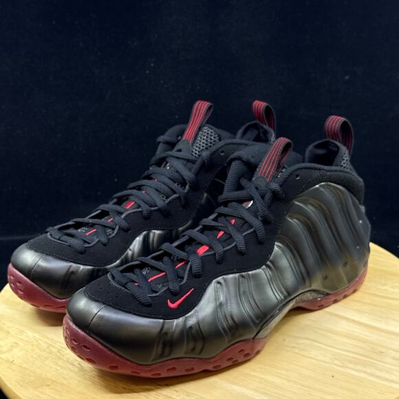 Nike Air Foamposite One Shoes Black Varsity Red IB2219-001 Men\'s Size 10.5 NEW main image 4